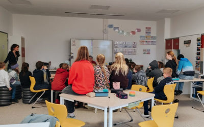 Epochenunterricht im neuen Schulgebäude